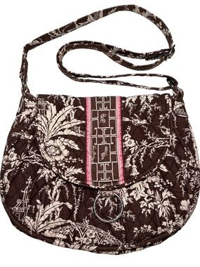 Vintage Y2K Vera Bradley Crossbody / Shoulder Bag Purse Saddle Up Imperial Toile
